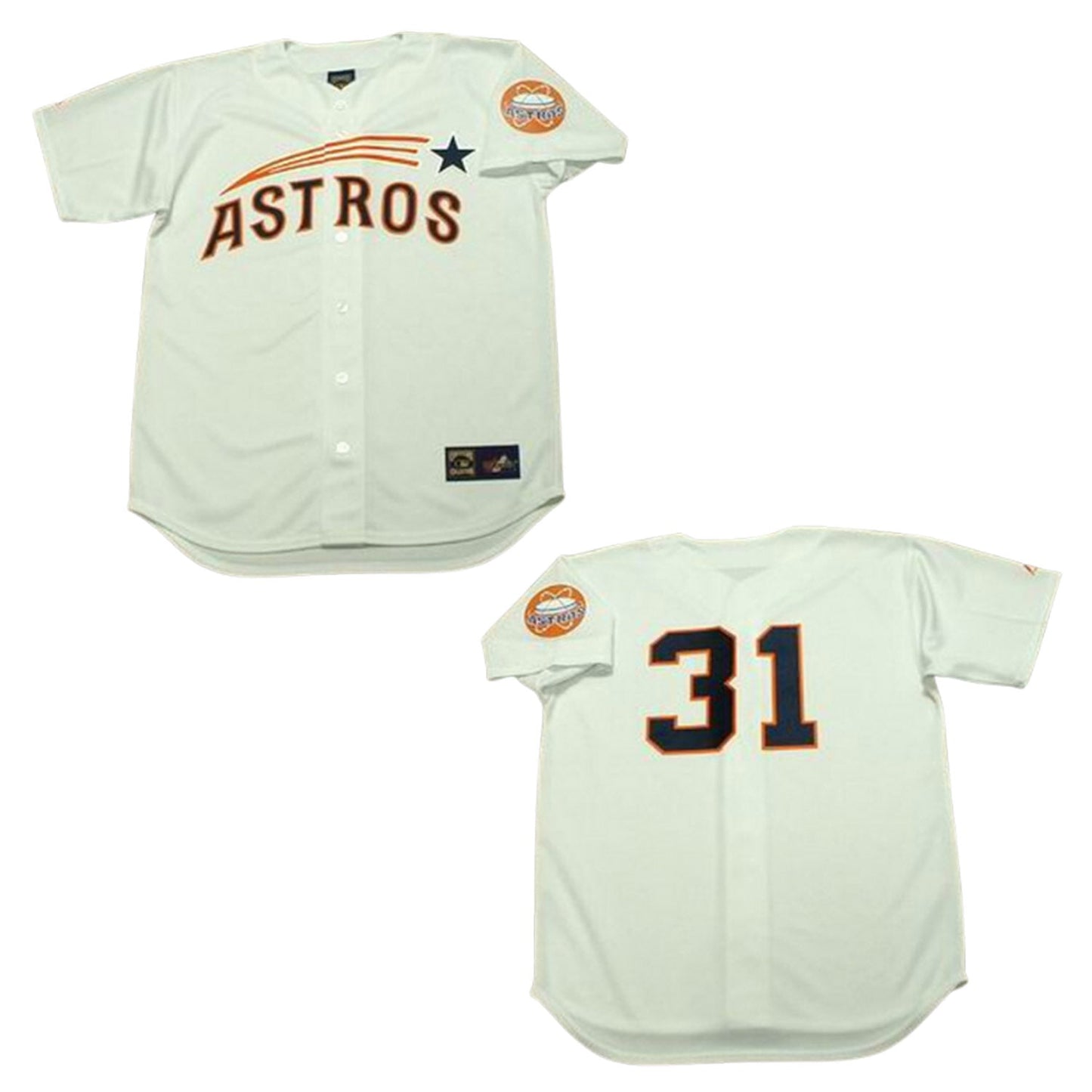 Baseball Don Larsen Houston Astros 31 Jersey