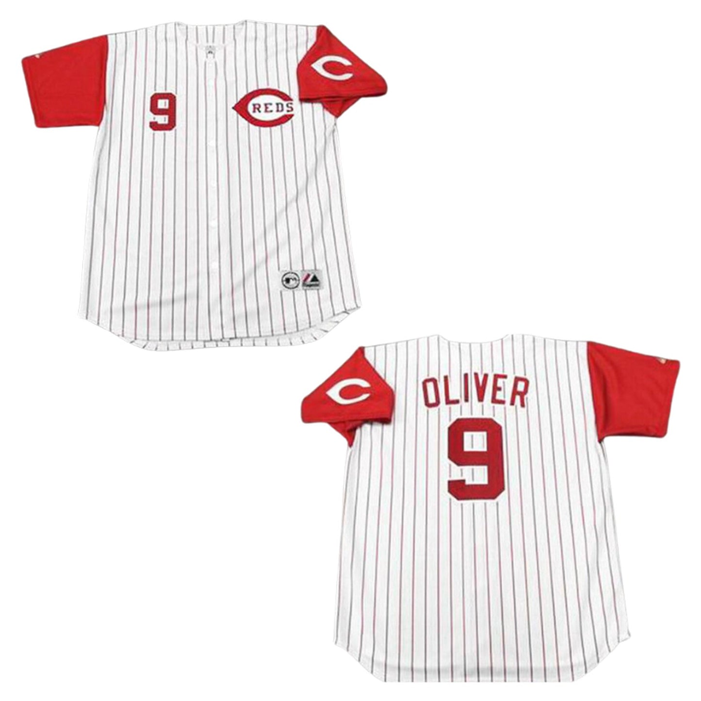 Baseball Joe Oliver Cincinnati Reds 9 Jersey