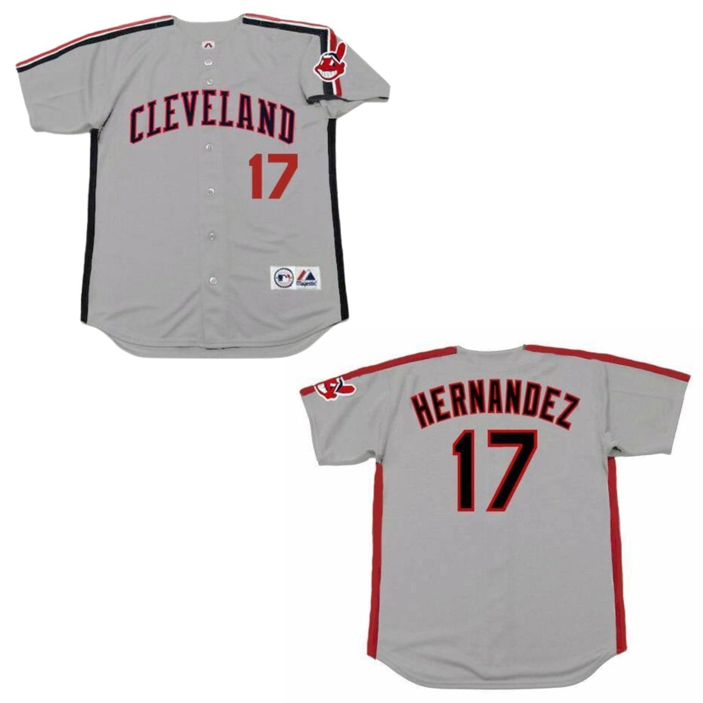 Baseball Keith Hernandez Cleveland Indians 17 Jersey