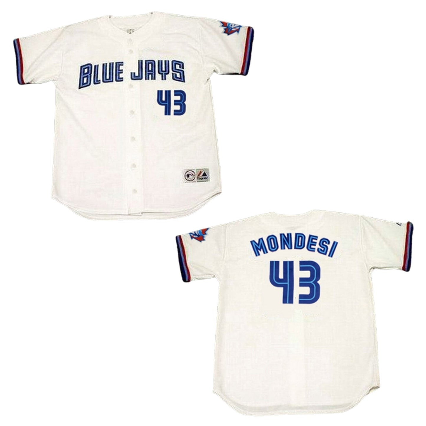 Baseball Raul Mondesi Toronto Blue Jays 43 Jersey