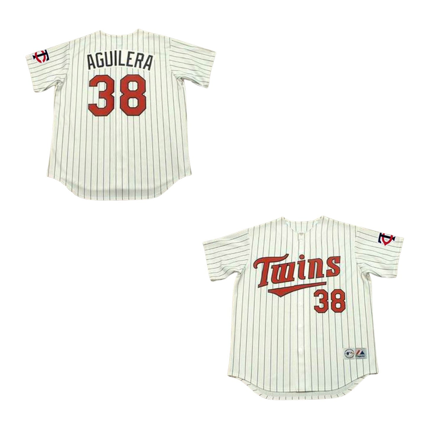 Baseball Rick Aguilera Minnesota Twins 38 Jersey
