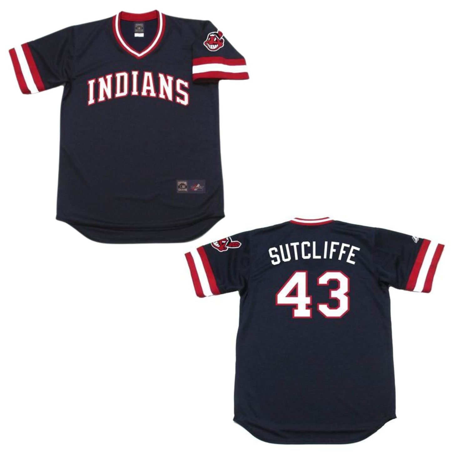 Baseball Rick Sutcliffe Cleveland Indians 43 Jersey