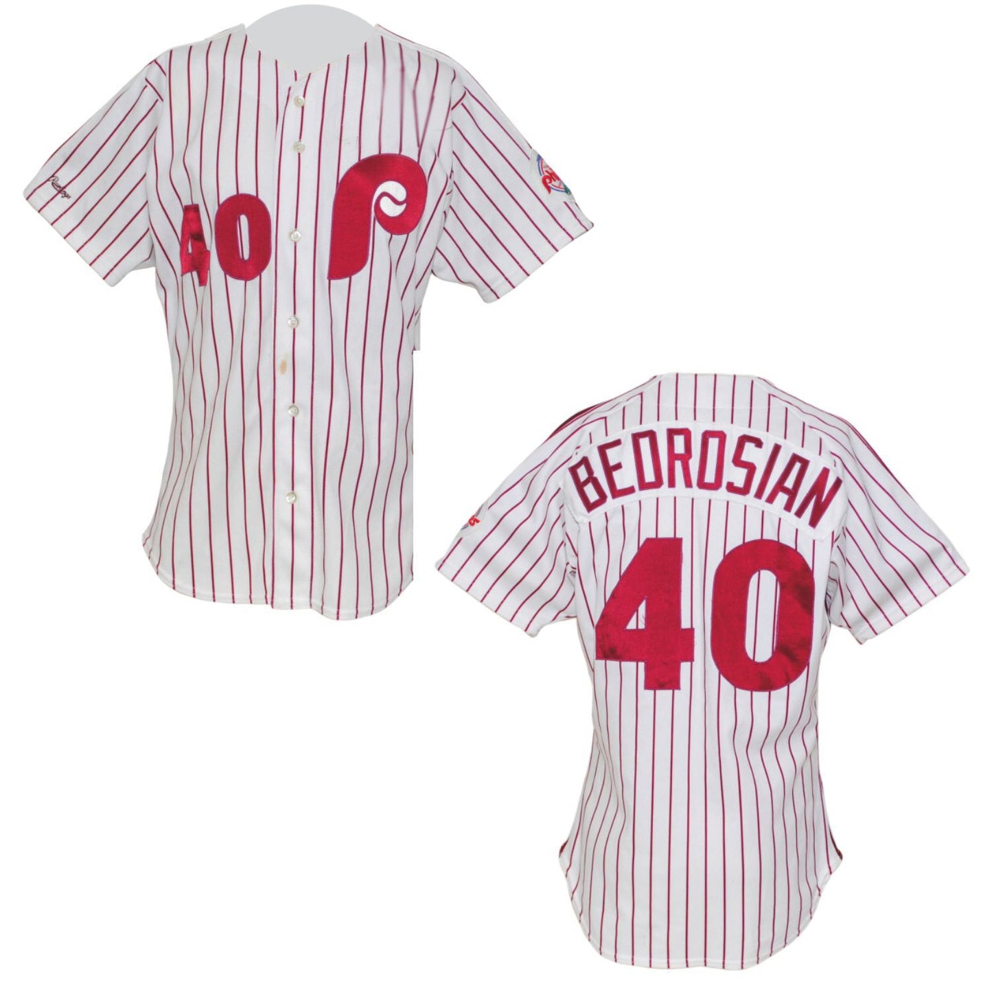 Baseball Steve Bedrosian Philadelphia Phillies 40 Jersey