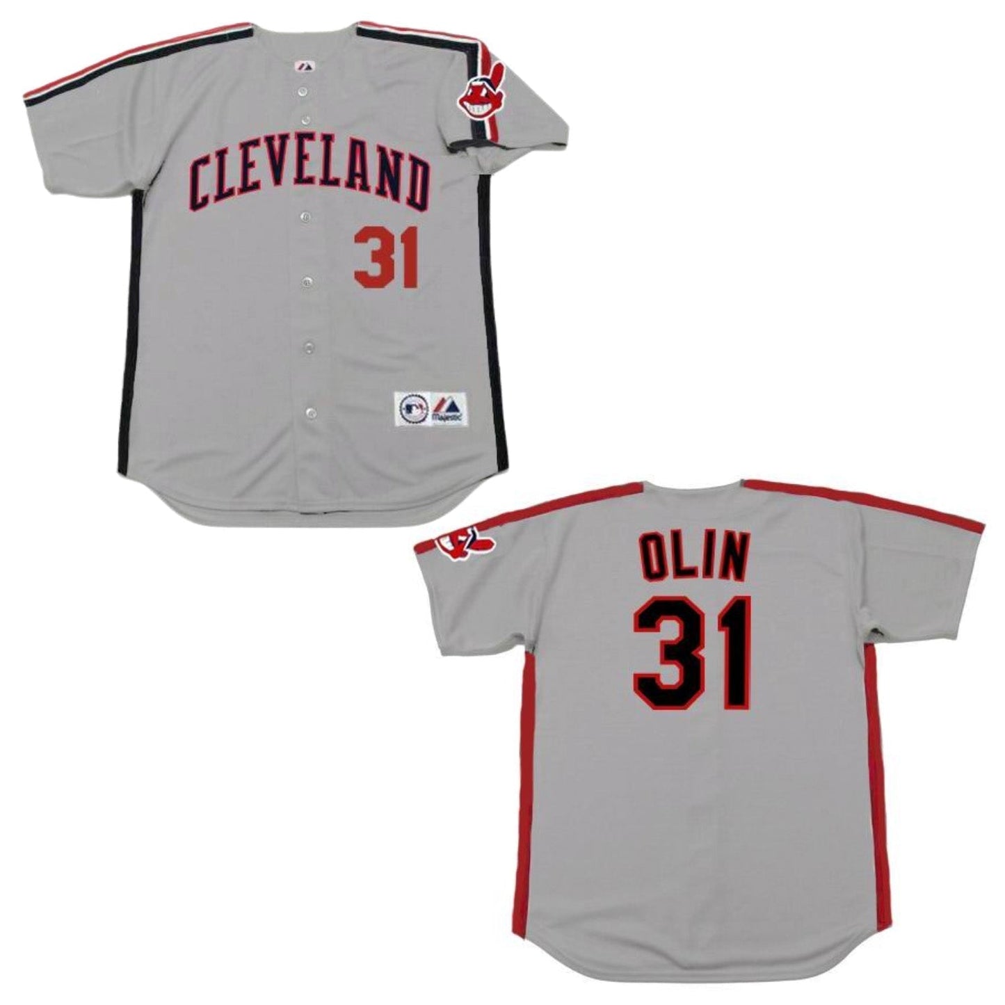 Baseball Steve Olin Cleveland Indians 31 Jersey