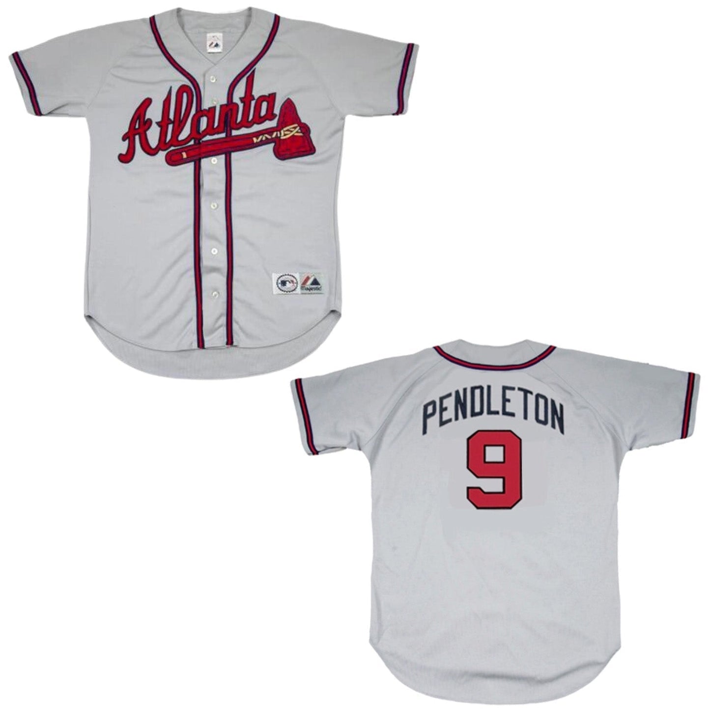 Baseball Terry Pendleton Atlanta Braves 9 Jersey