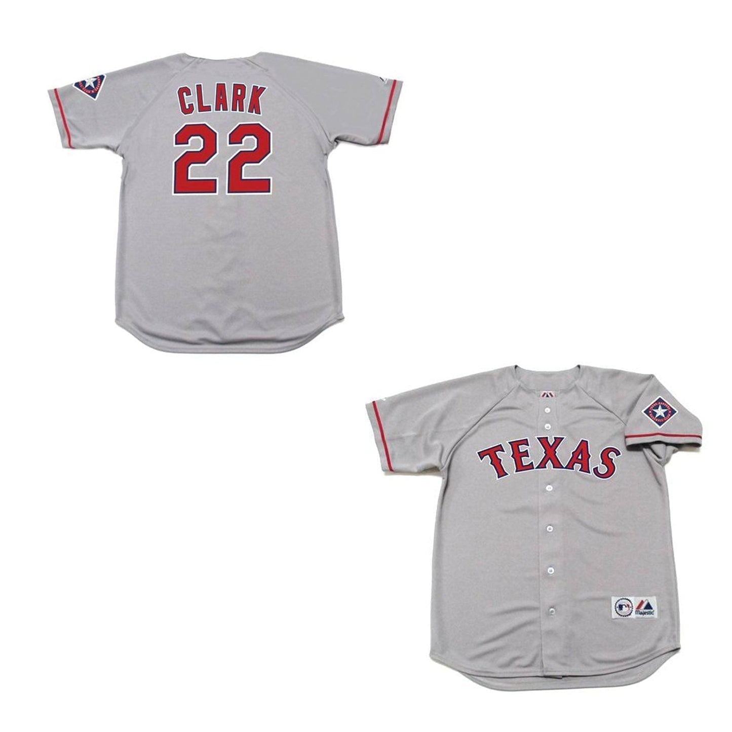 Baseball WIll Clark Texas Rangers 22 Jersey