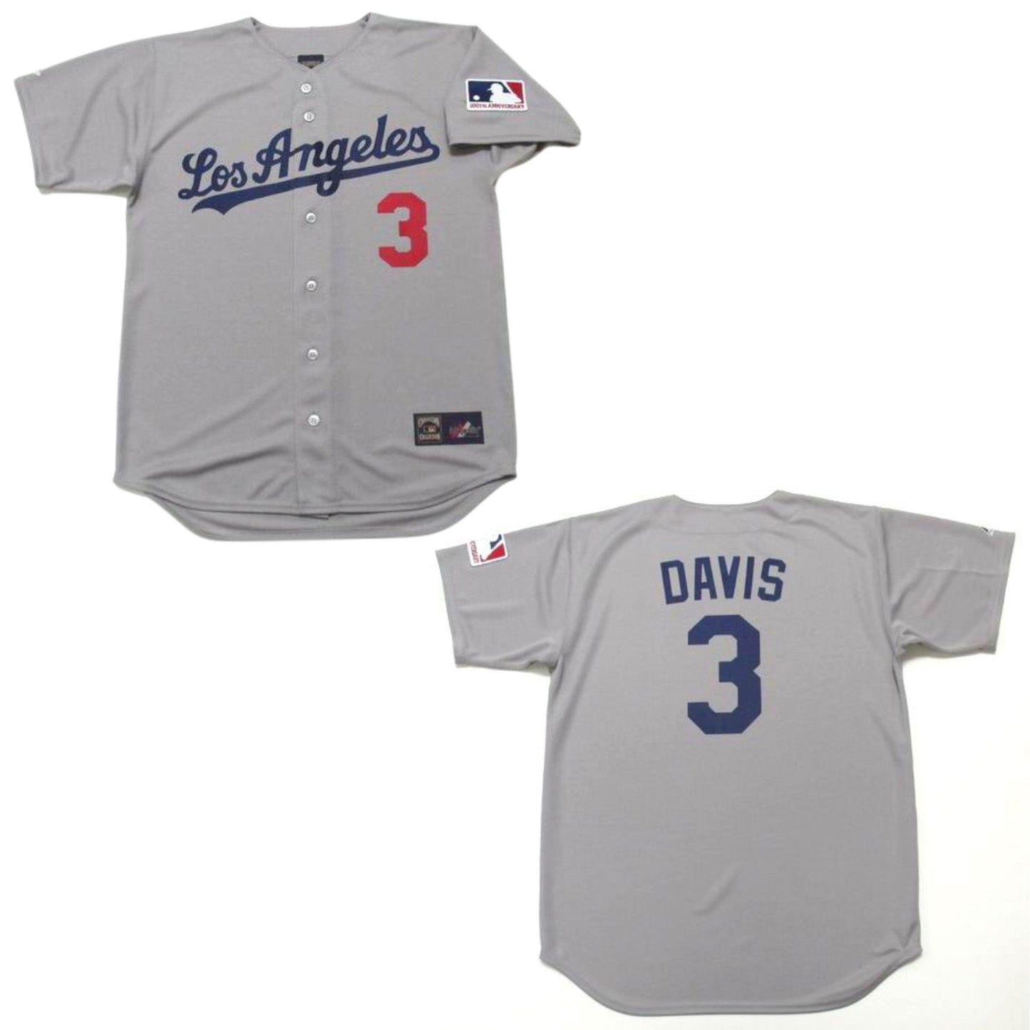 Baseball Willie Davis Los Angeles Dodgers 3 Jersey