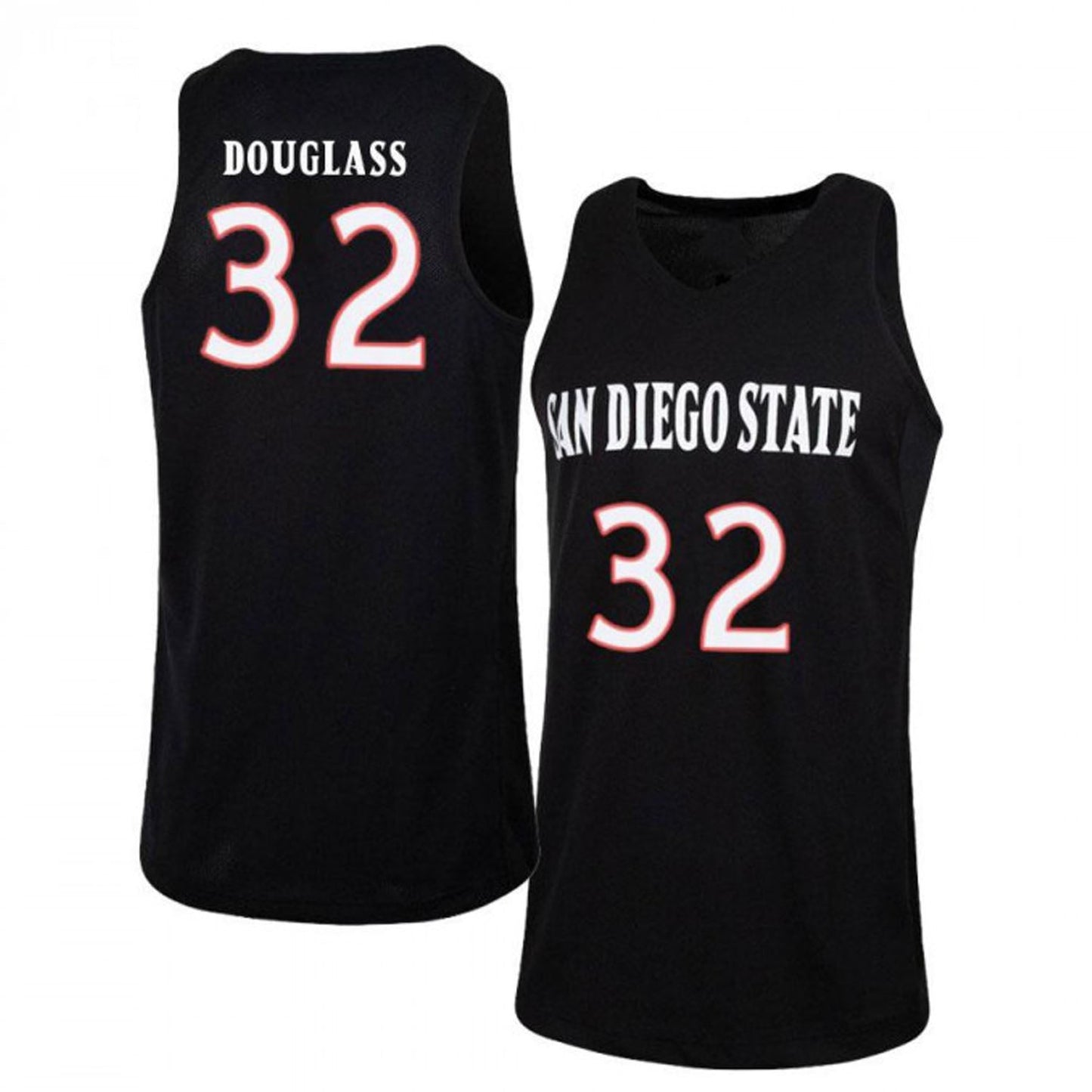 NCAAB Aaron Douglass San Diego State Aztecs 32 Jersey