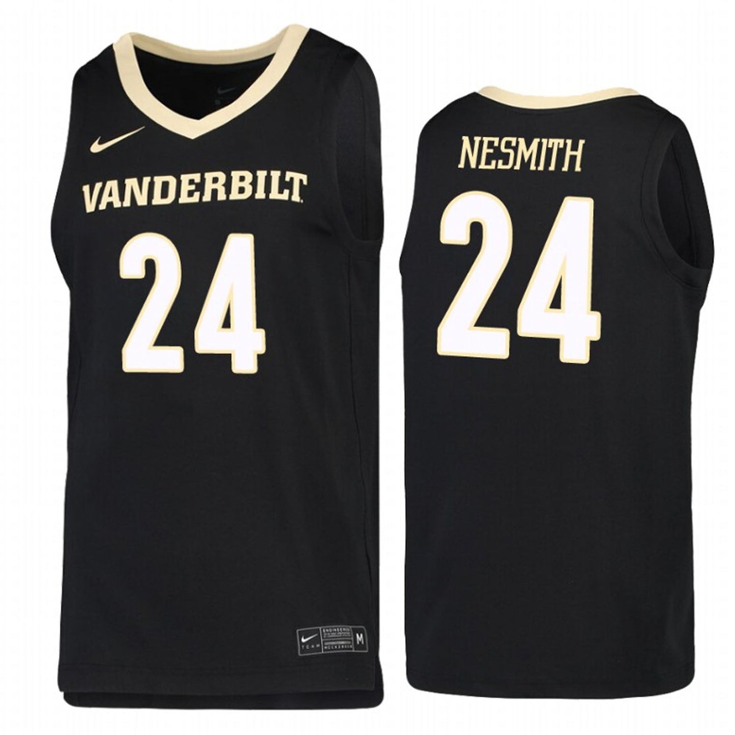NCAAB Aaron Nesmith Vanderbilt Commodores 24 Jersey