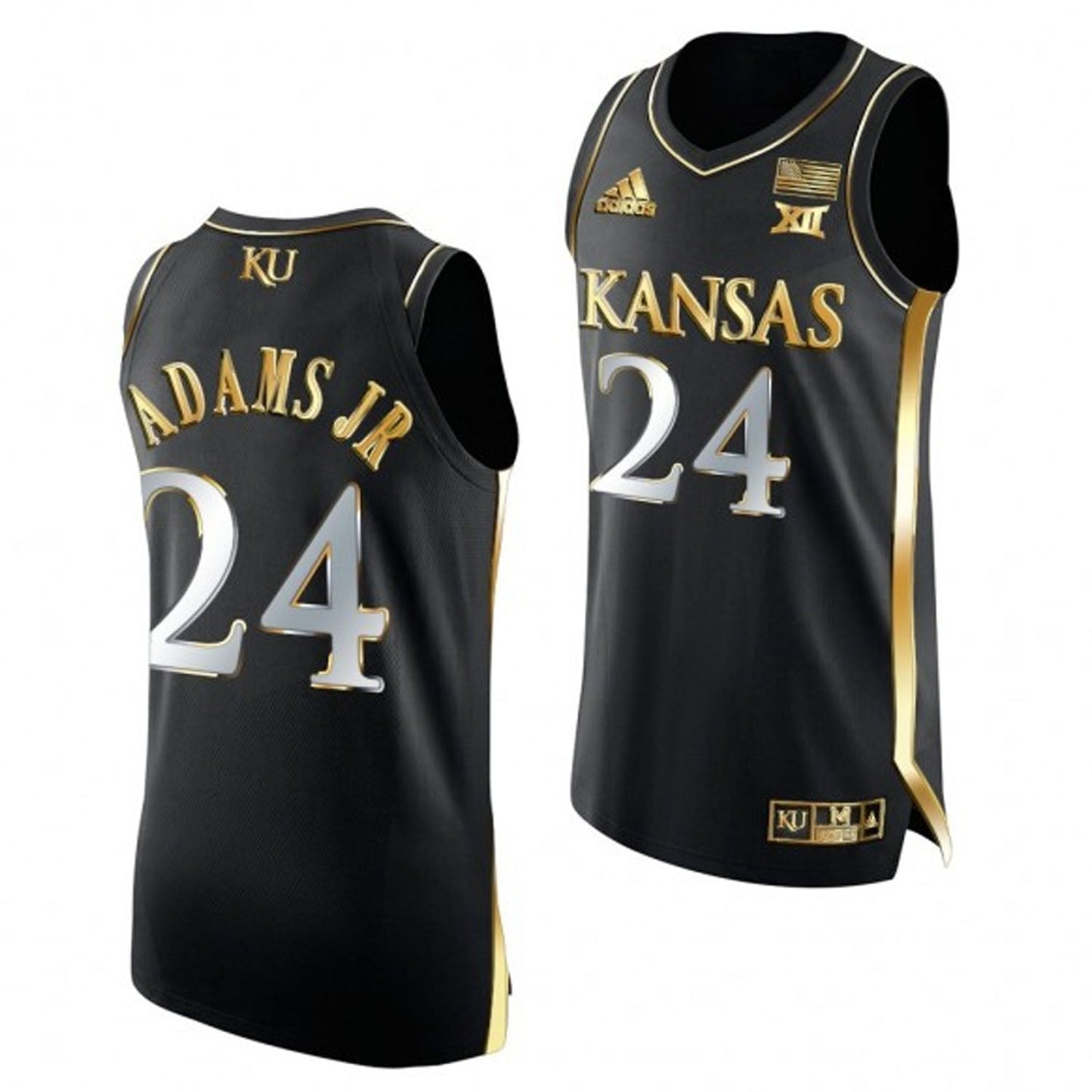 NCAAB Adams Jr Kansas Jayhawks 24 Jersey