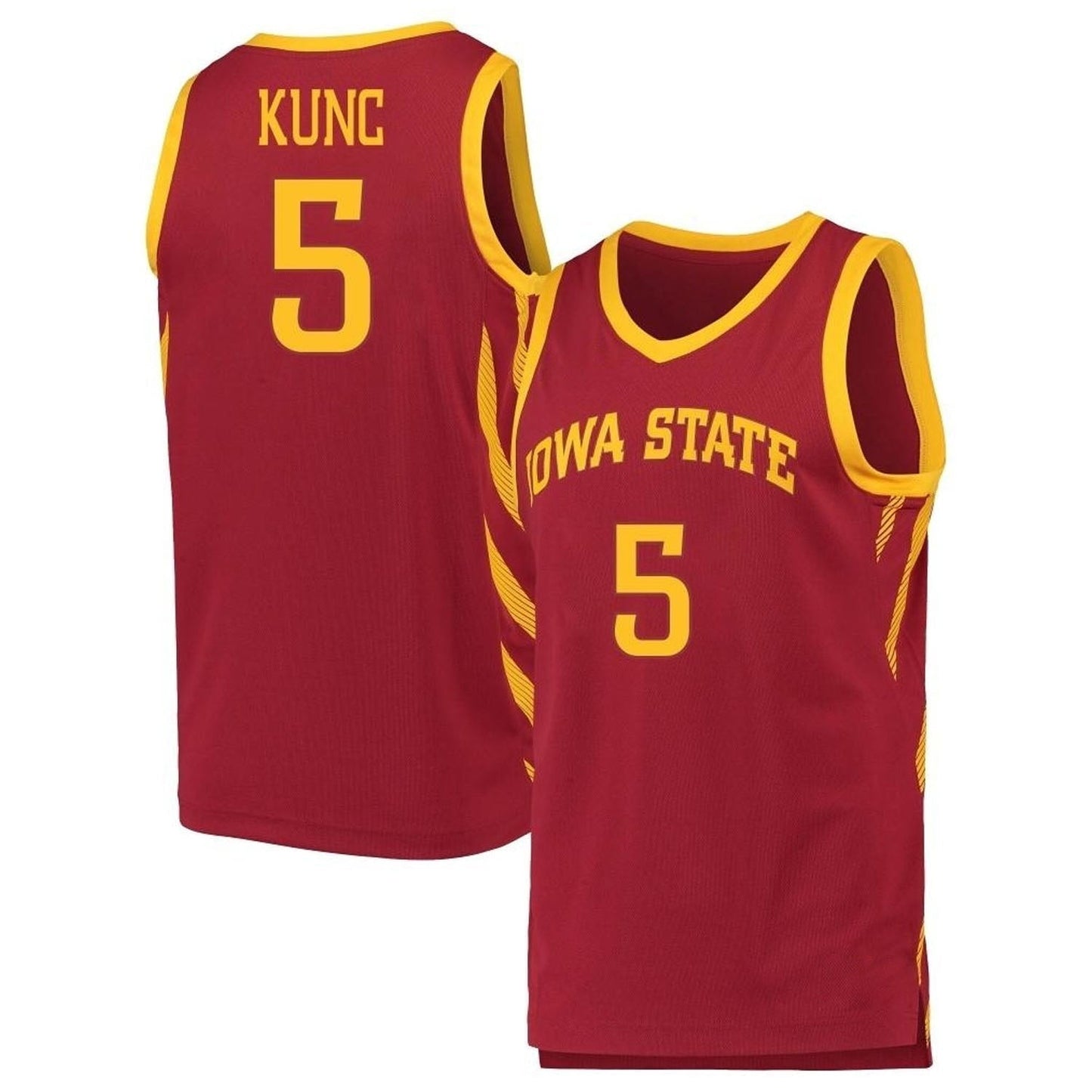 NCAAB Aljaz Kunc Iowa State Cyclones 5 Jersey