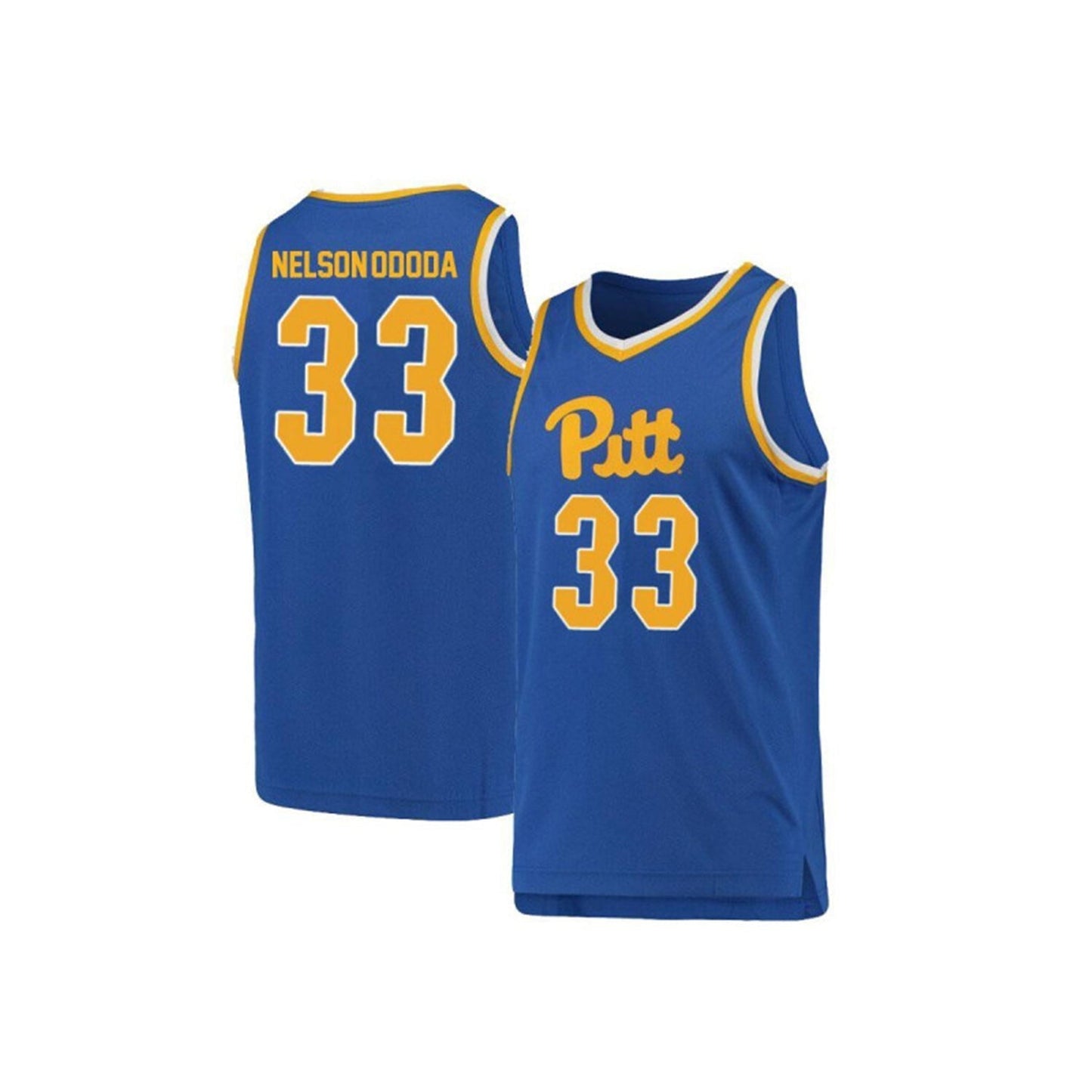 NCAAB Alonzo Nelson Pittsburgh Panthers 33 Jersey