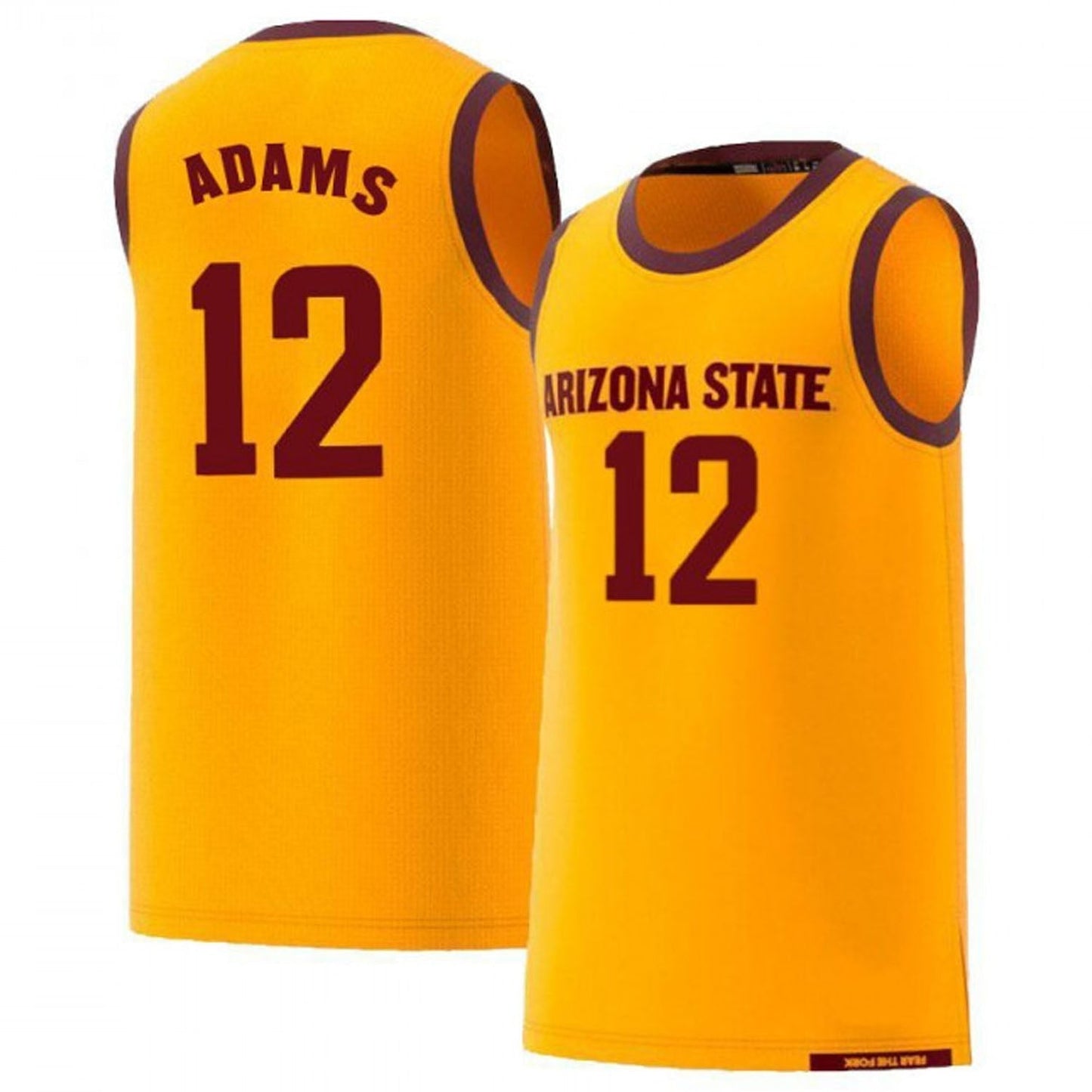 NCAAB Andre Adams Arizona State Sun Devils 12 Jersey
