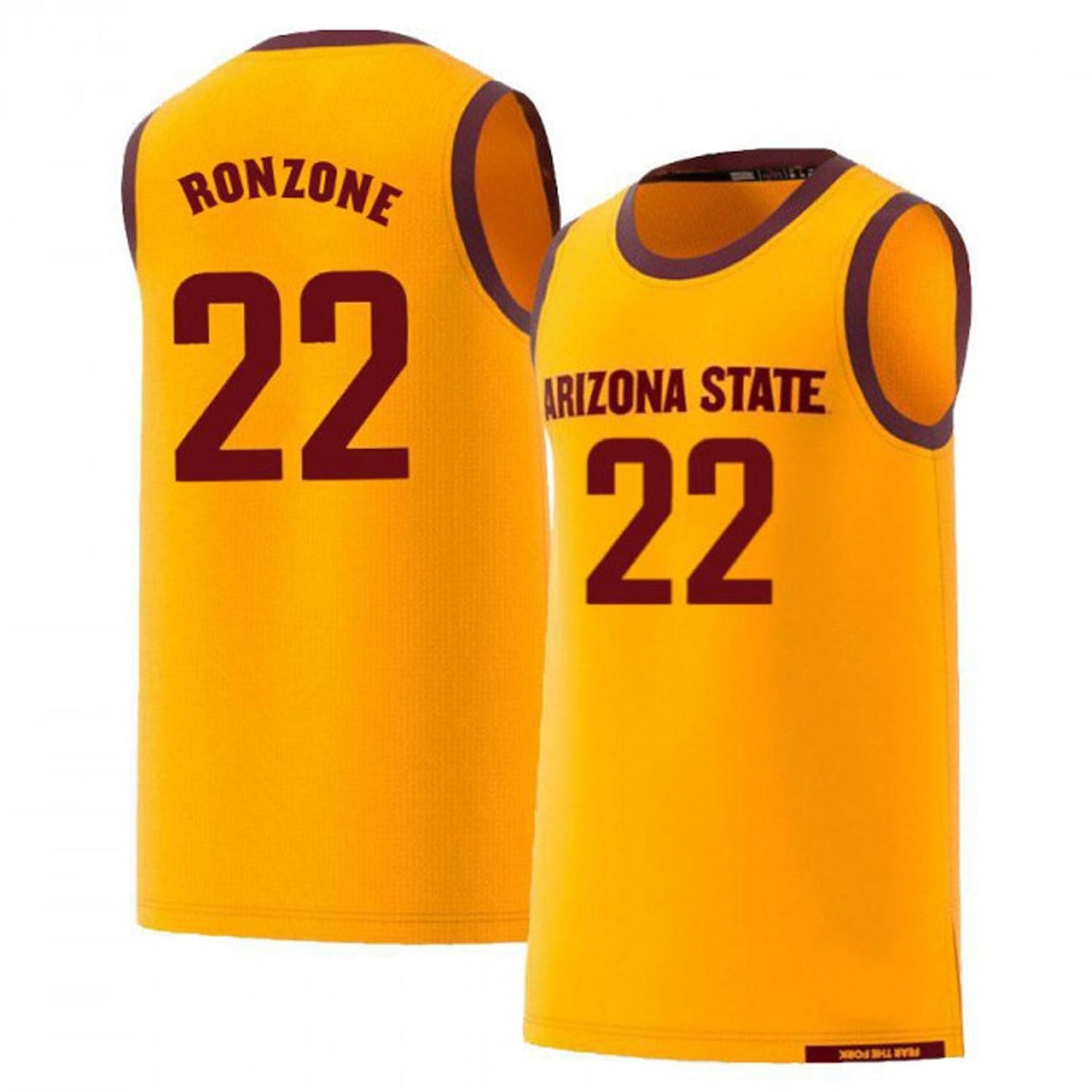 NCAAB Austin Ronzone Arizona State Sun Devils 22 Jersey