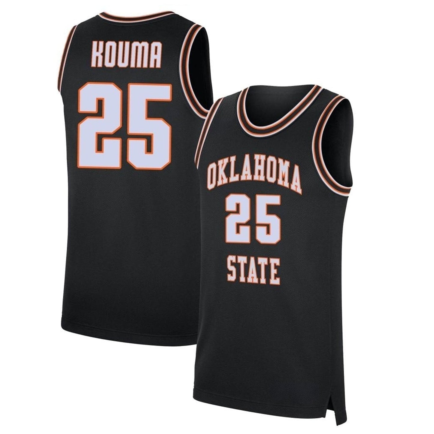 NCAAB Bernard Kouma Oklahoma State Cowboys 25 Jersey