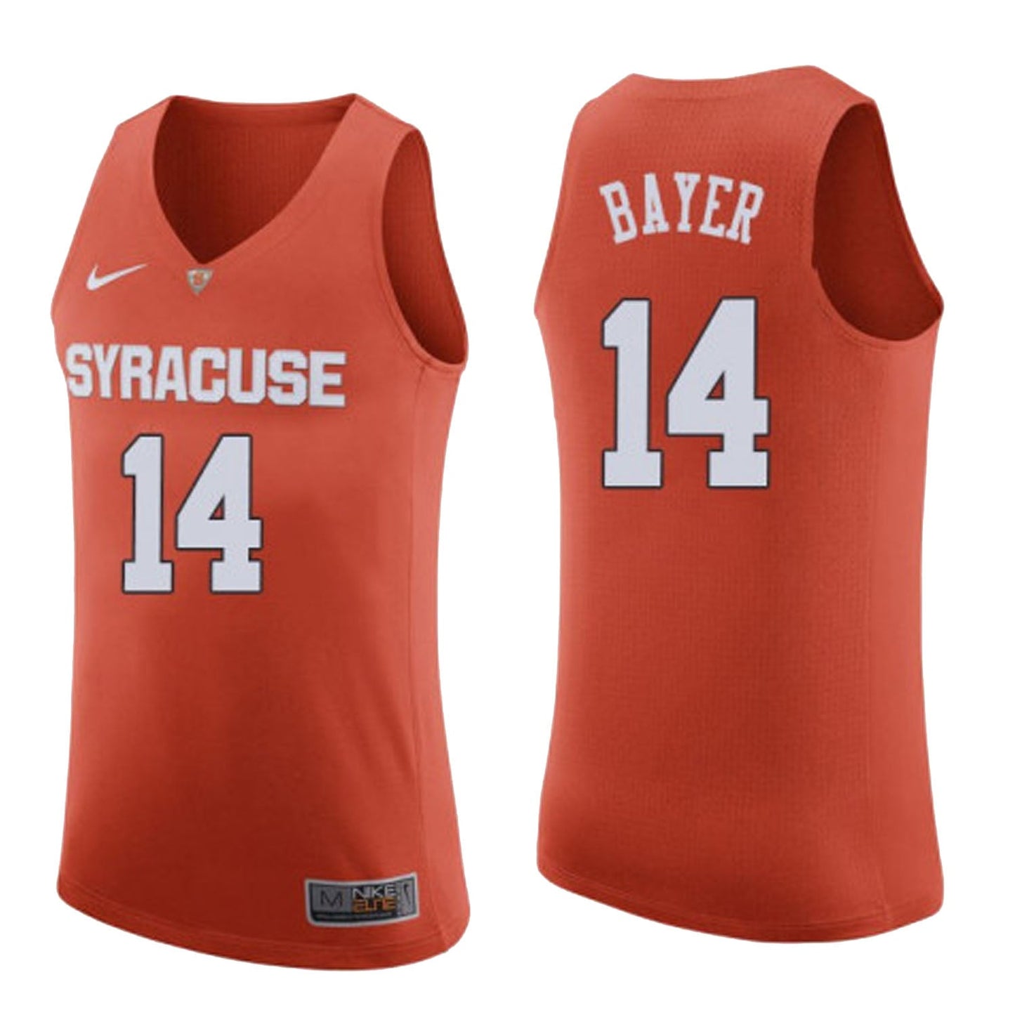 NCAAB Braedon Bayer Syracuse Orange 14 Jersey