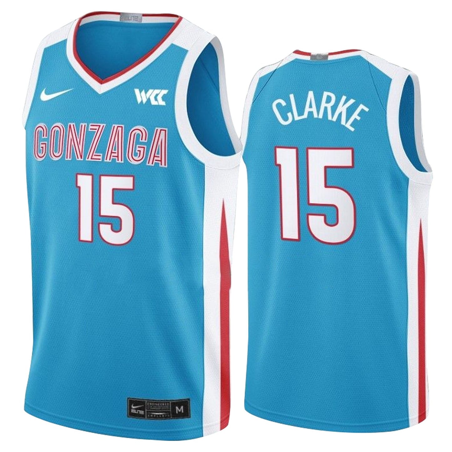 NCAAB Brandon Clarke Gonzaga Bulldogs 15 Jersey