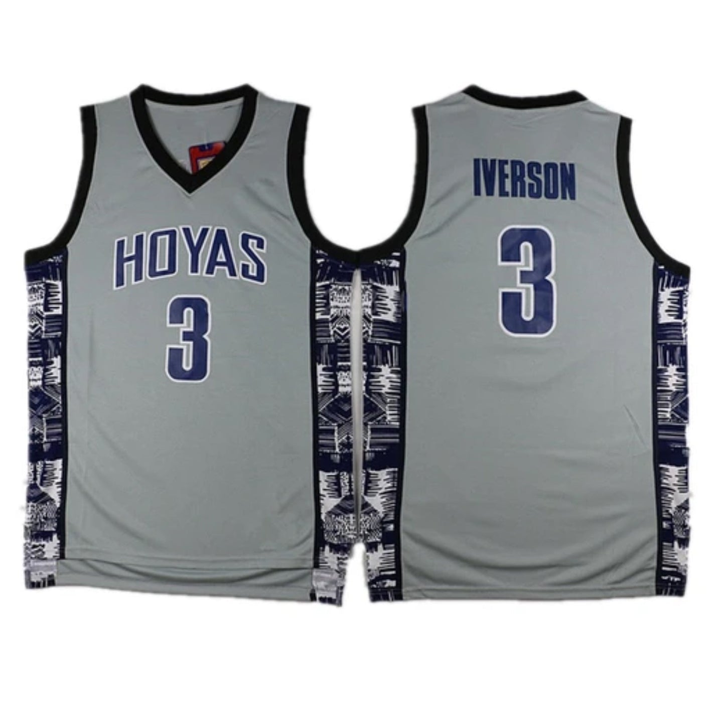 NCAAB Allen Iverson Georgetown Hoyas 3 Jersey