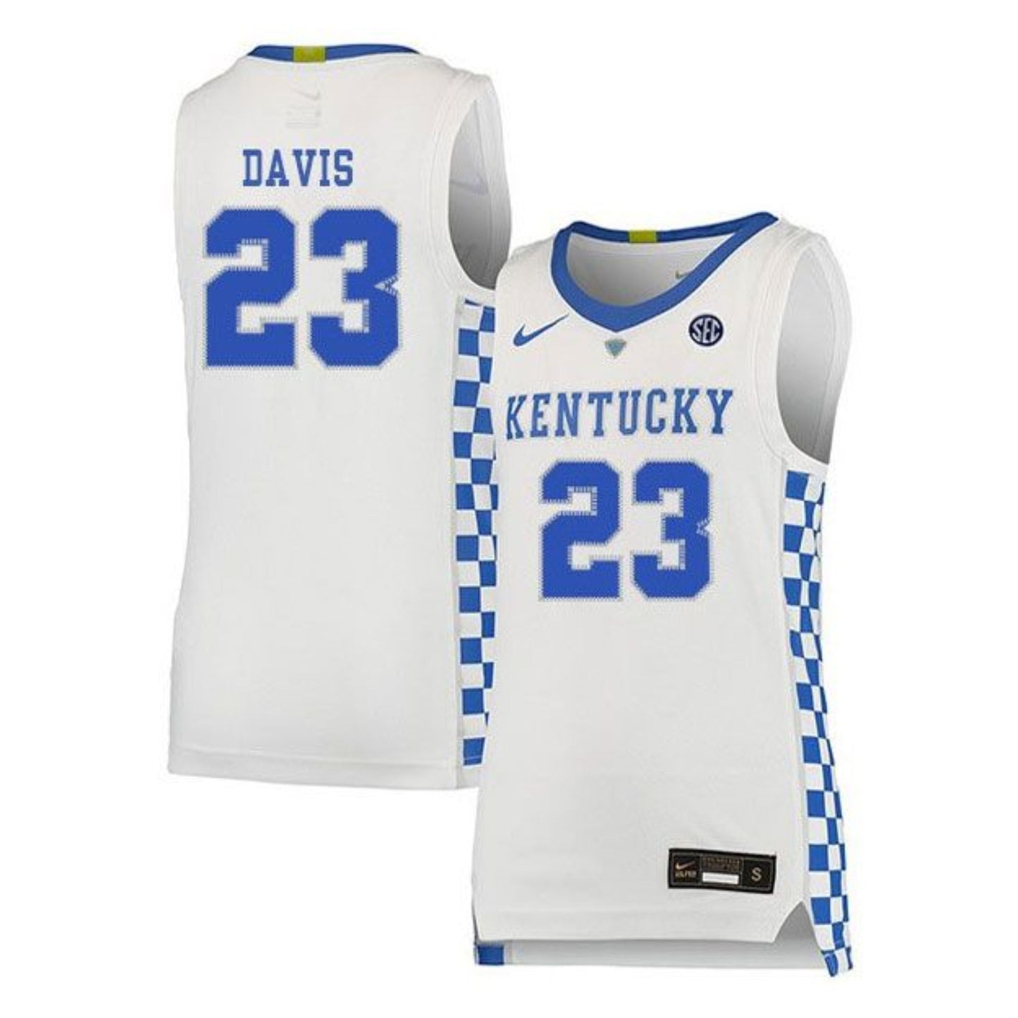 NCAAB Anthony Davis Kentucky Wildcats 23 Jersey