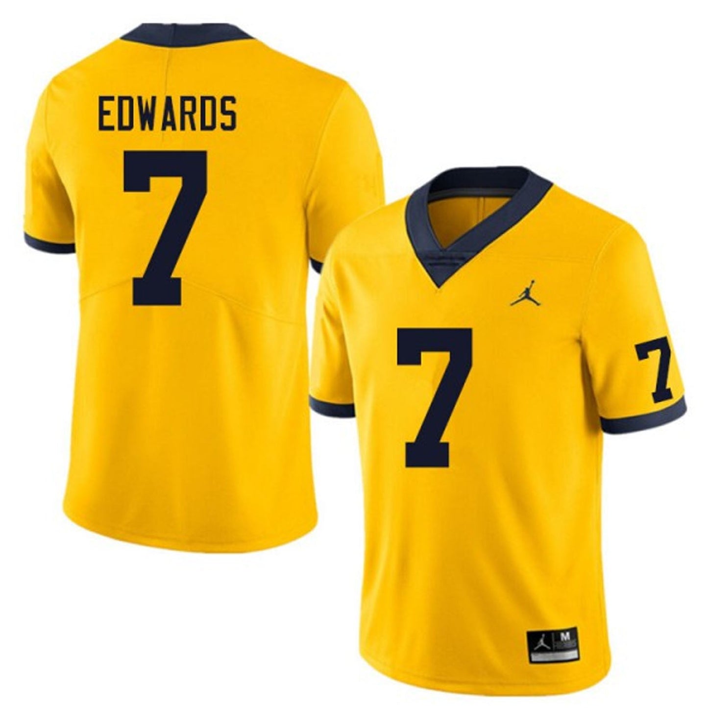 NCAAF Donovan Edwards Michigan Wolverines 7 Jersey