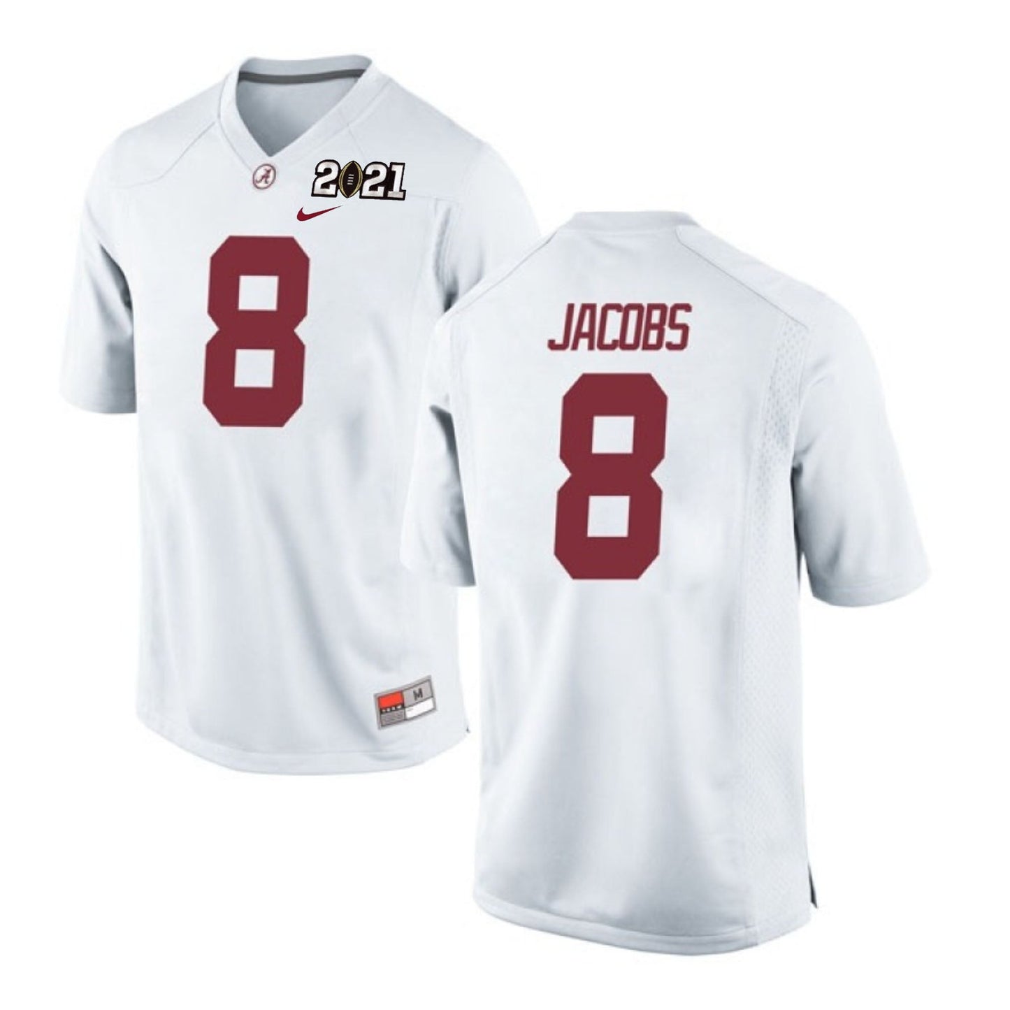 NCAAF Josh Jacobs Alabama Crimson Tide 8 Jersey