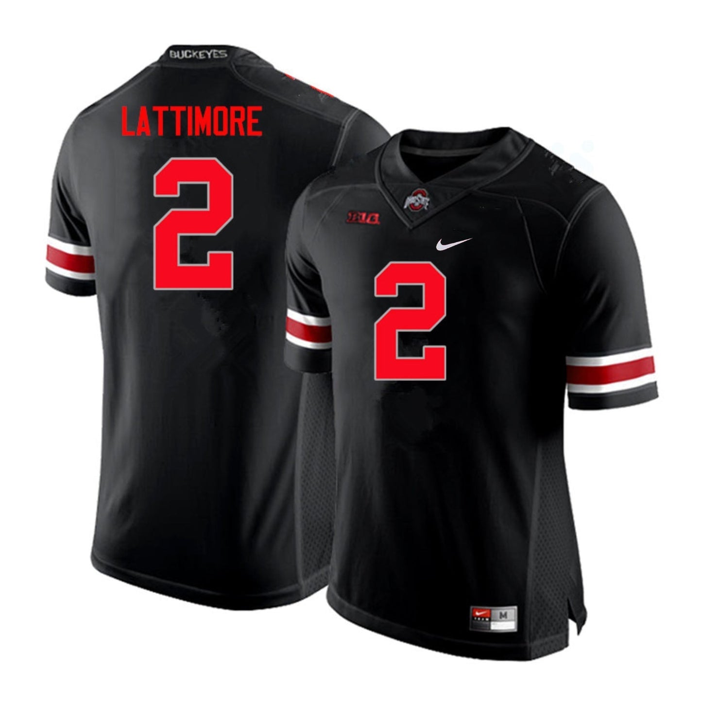 NCAAF Marshon Lattimore Ohio State Buckeyes 2 Jersey