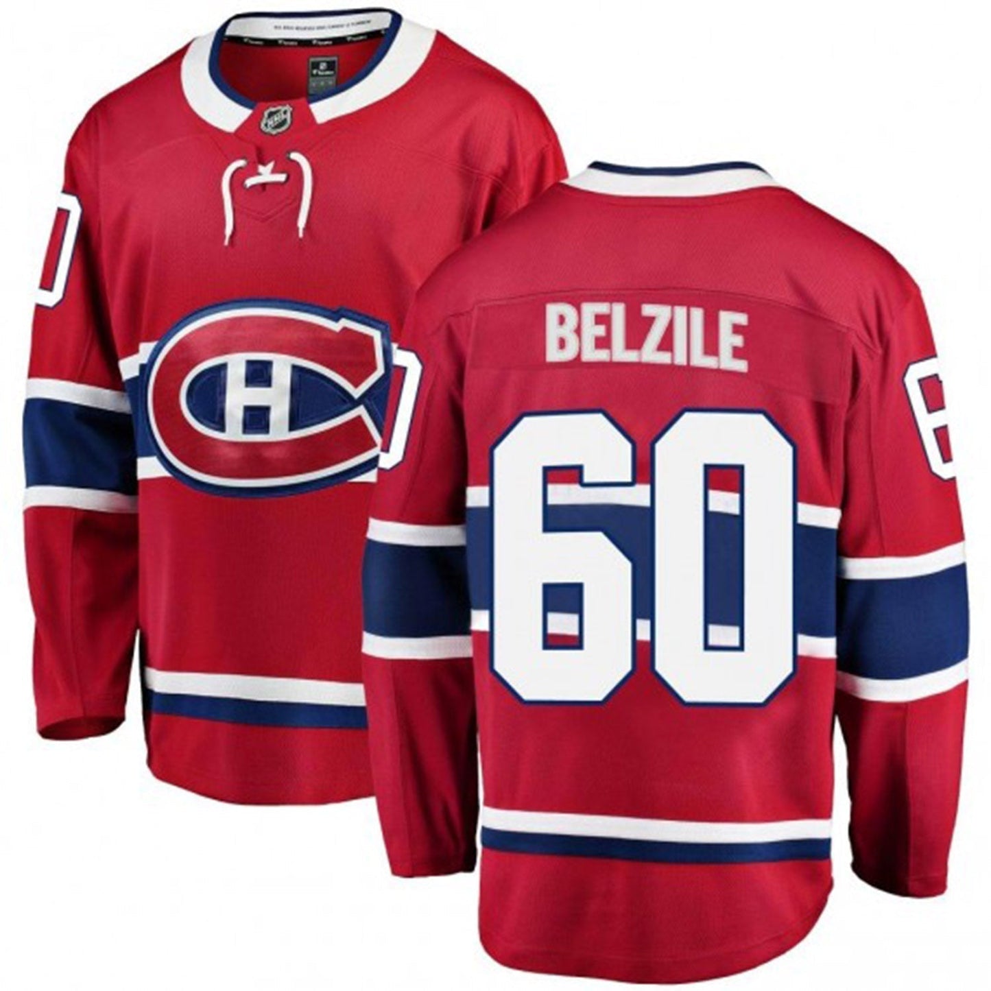 Hockey Alex Belzile Montreal Canadien 60 Jersey