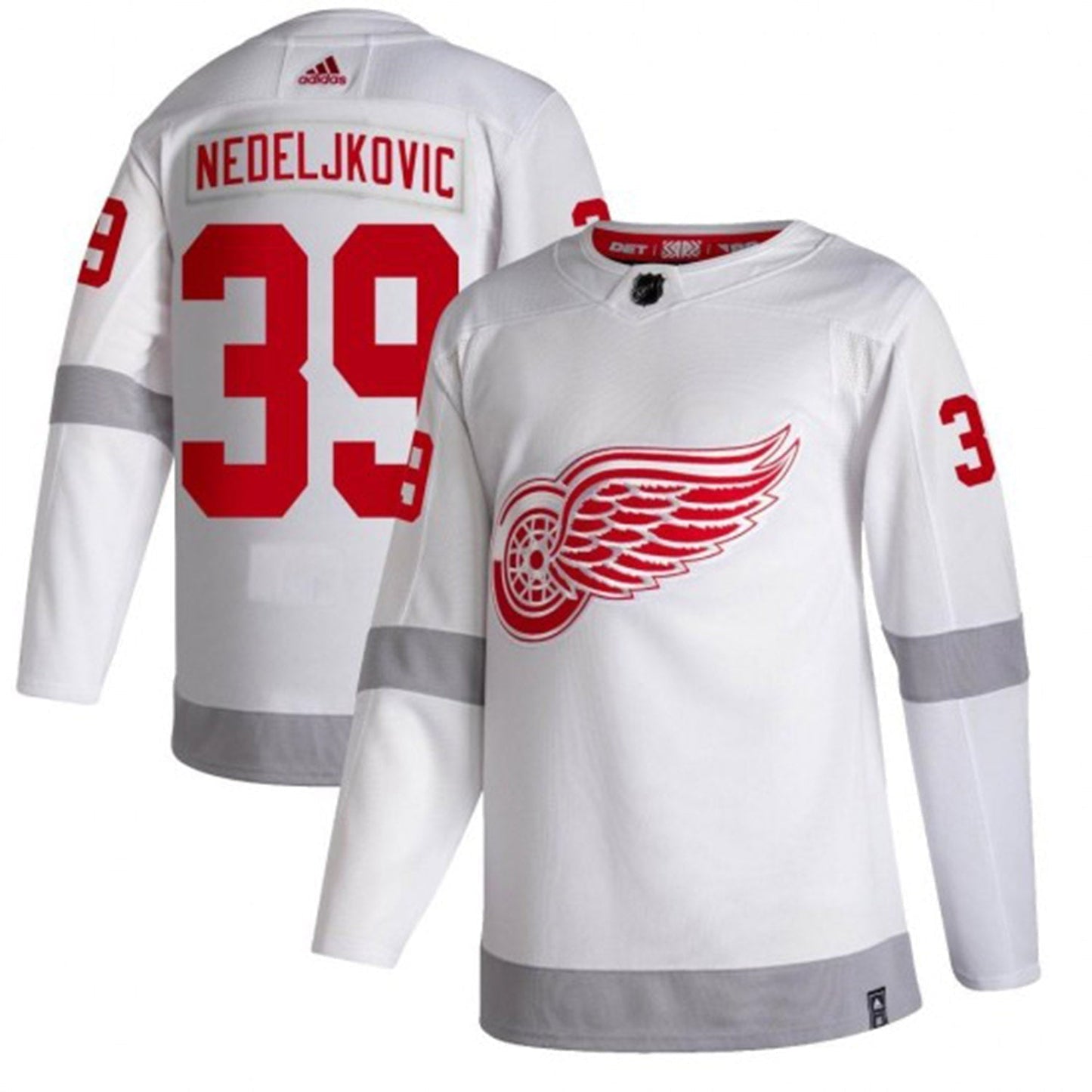 Hockey Alex Nedeljkovic Detroit Red Wings 39 Jersey