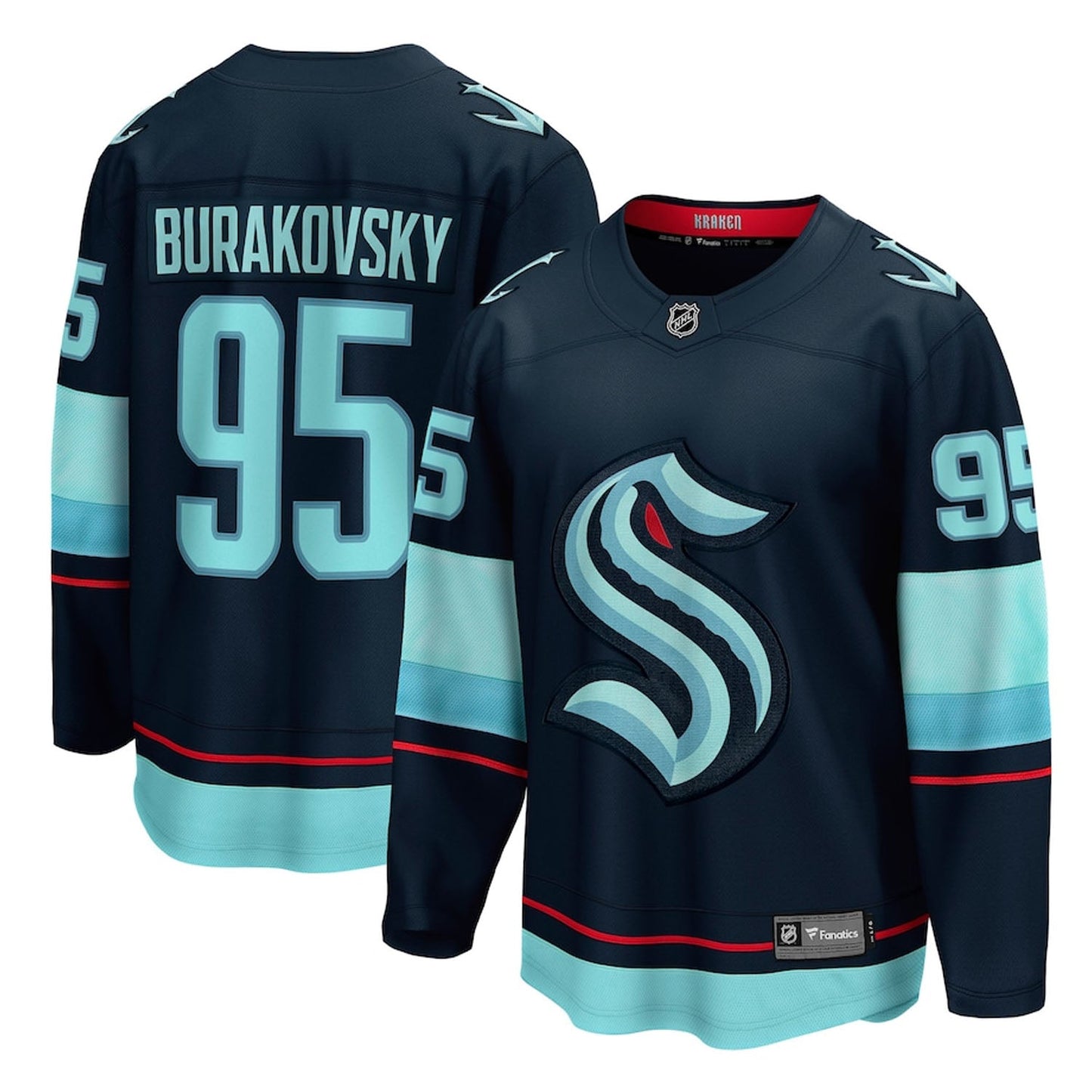 Hockey Andre Burakovsky Seatle Kraken 95 Jersey