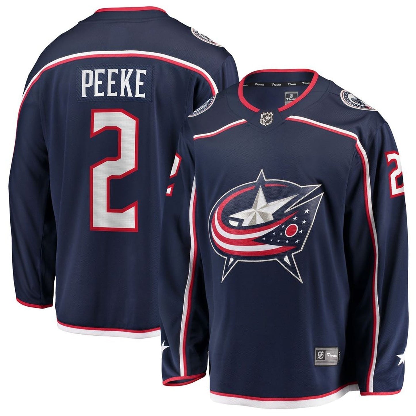 Hockey Andrew Peeke Columbus Blue Jackets 2 Jersey