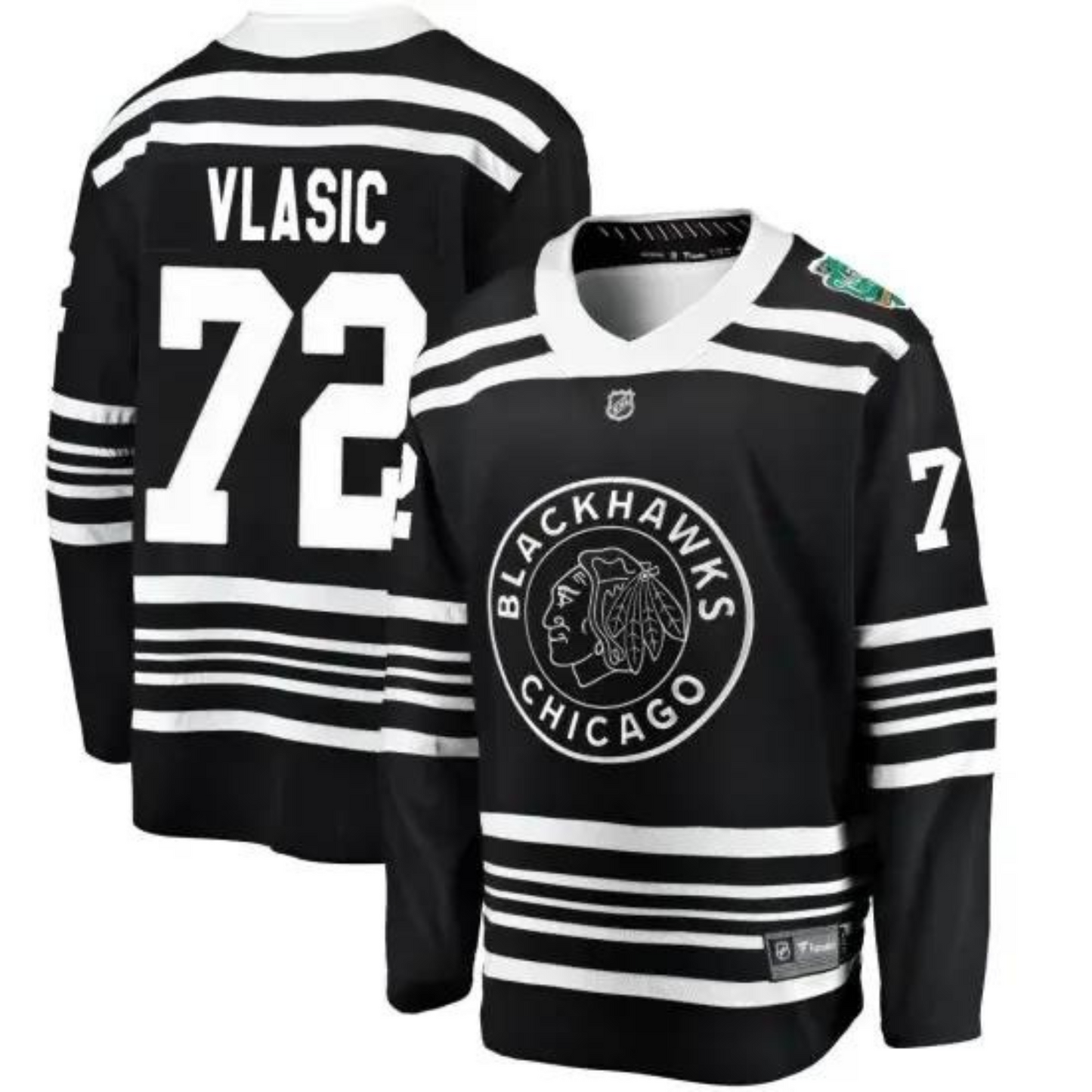 Hockey Alex Vlasic Chicago Blackhawks 72 Jersey