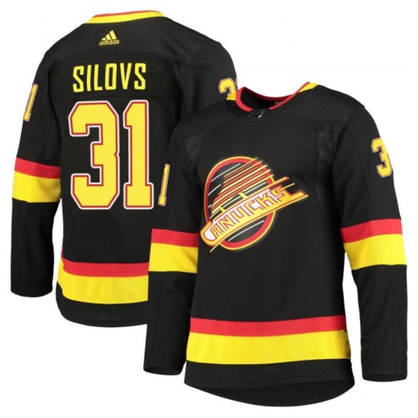 Hockey Arturs Silovs Vancouver Canucks 31 Jersey