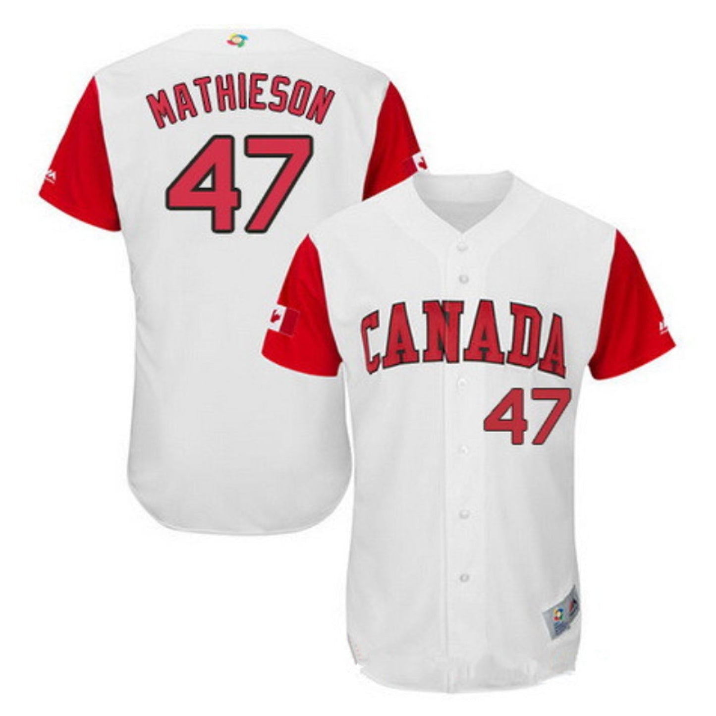 WBC Scott Mathieson Canada 47 Jersey