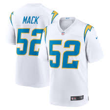 Football Los Angeles Chargers Khalil Mack 52 Jersey