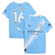 Soccer Manchester City Rodri 16 Jersey