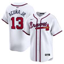 Baseball Atlanta Braves Ronald Acuña Jr 13 Jersey