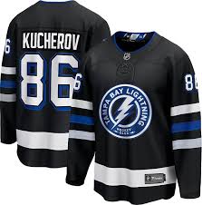 Hockey Tampa Bay Lightning Nikita Kucherov 86 Jersey