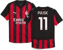 Soccer AC Milan Christian Pulisic 11 Jersey