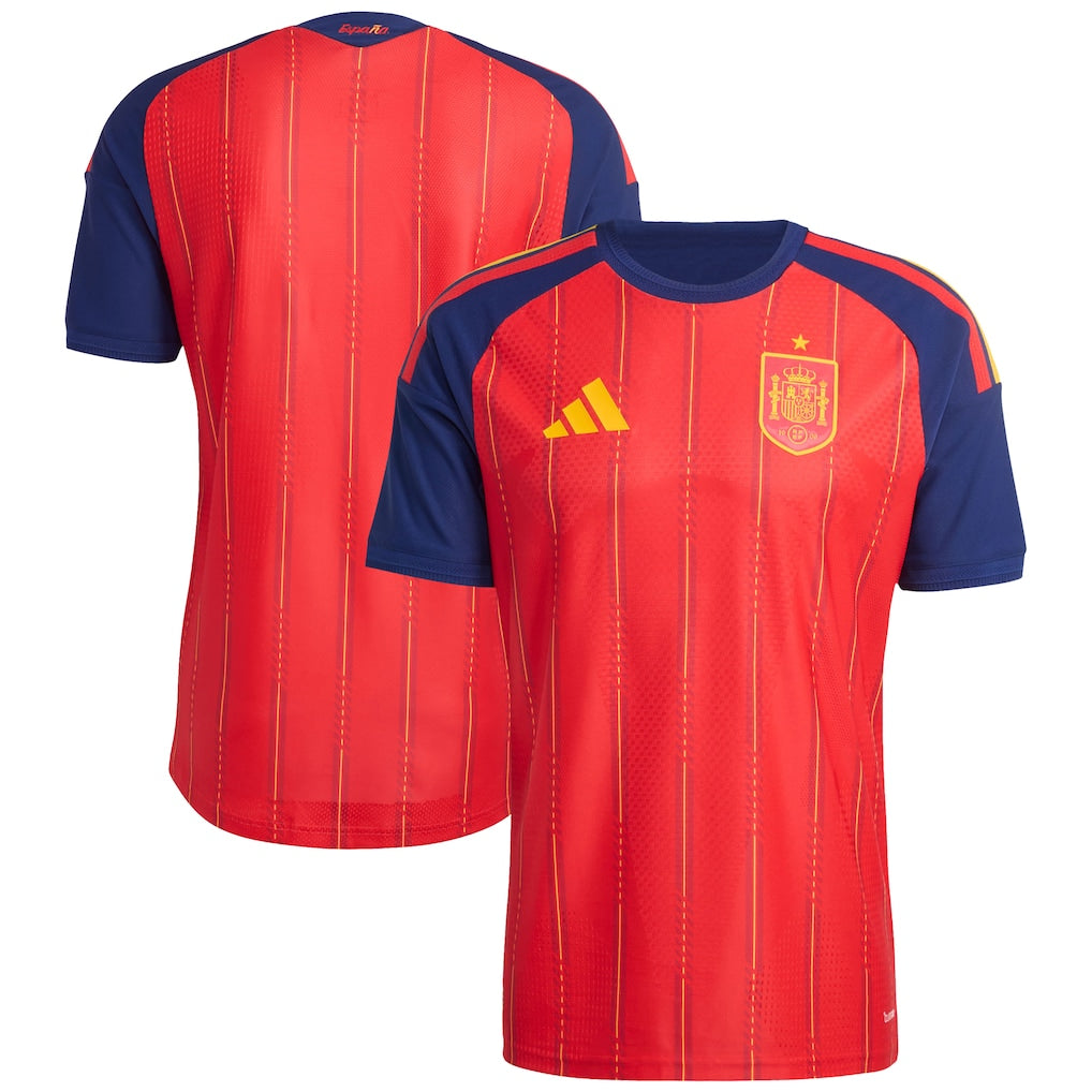 Spain National Team FIFA x World Cup 2026 Home On Field Authentic Jersey - Red