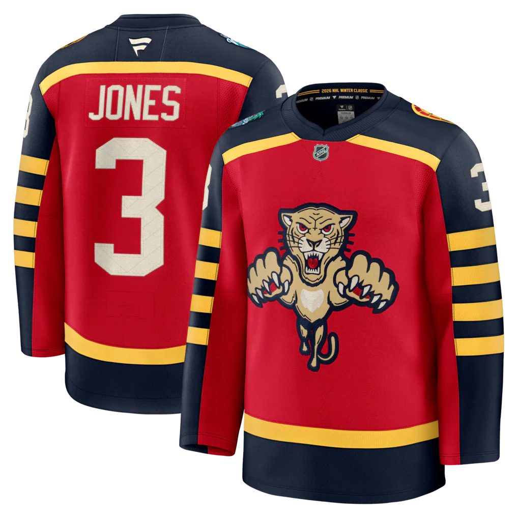 Seth Jones Florida Panthers 2026 Winter Classic Premium Jersey - Red