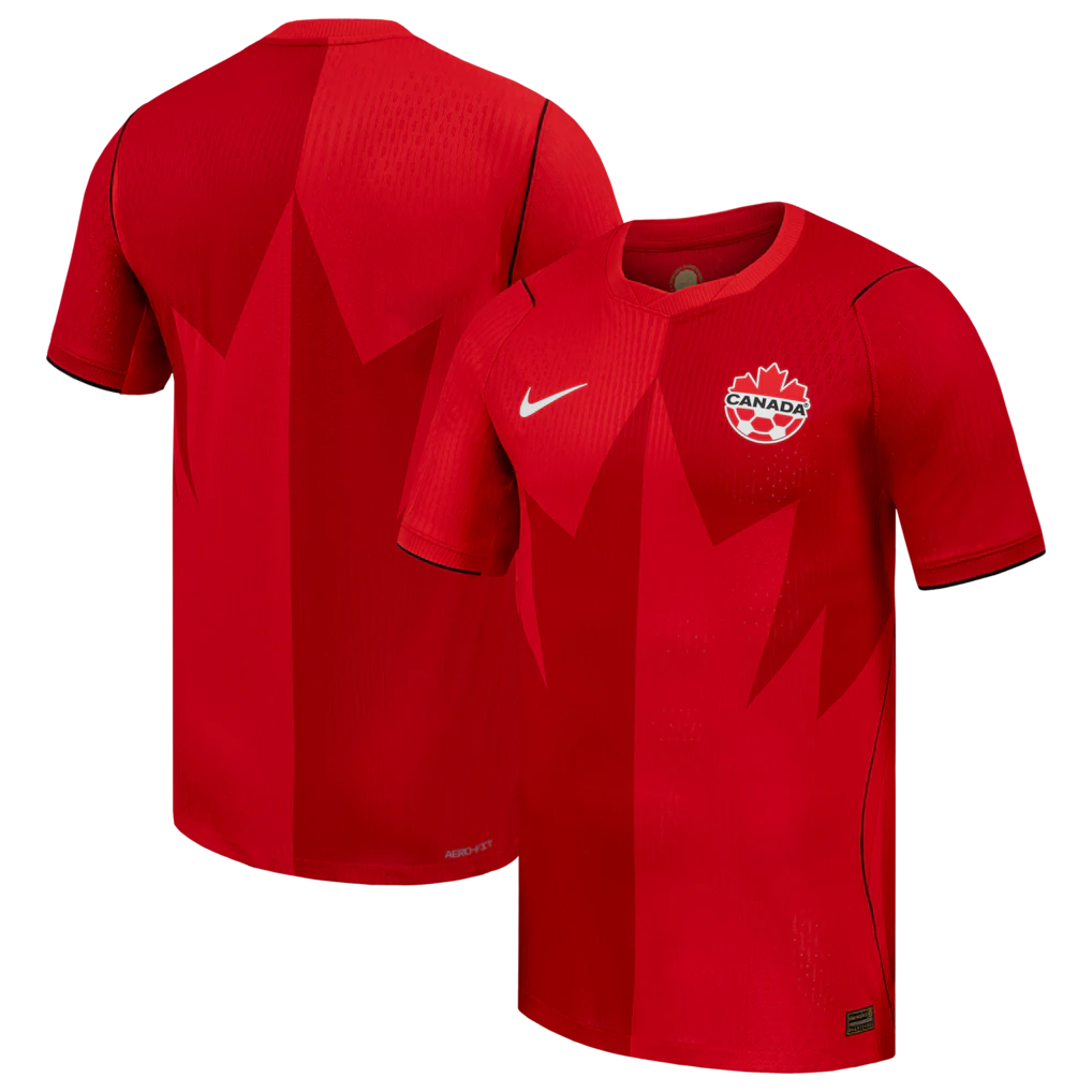 Canada Soccer 2026 Home Jersey - Red