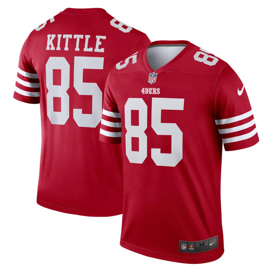 Football San Francisco 49ers George Kittle 85 Jersey