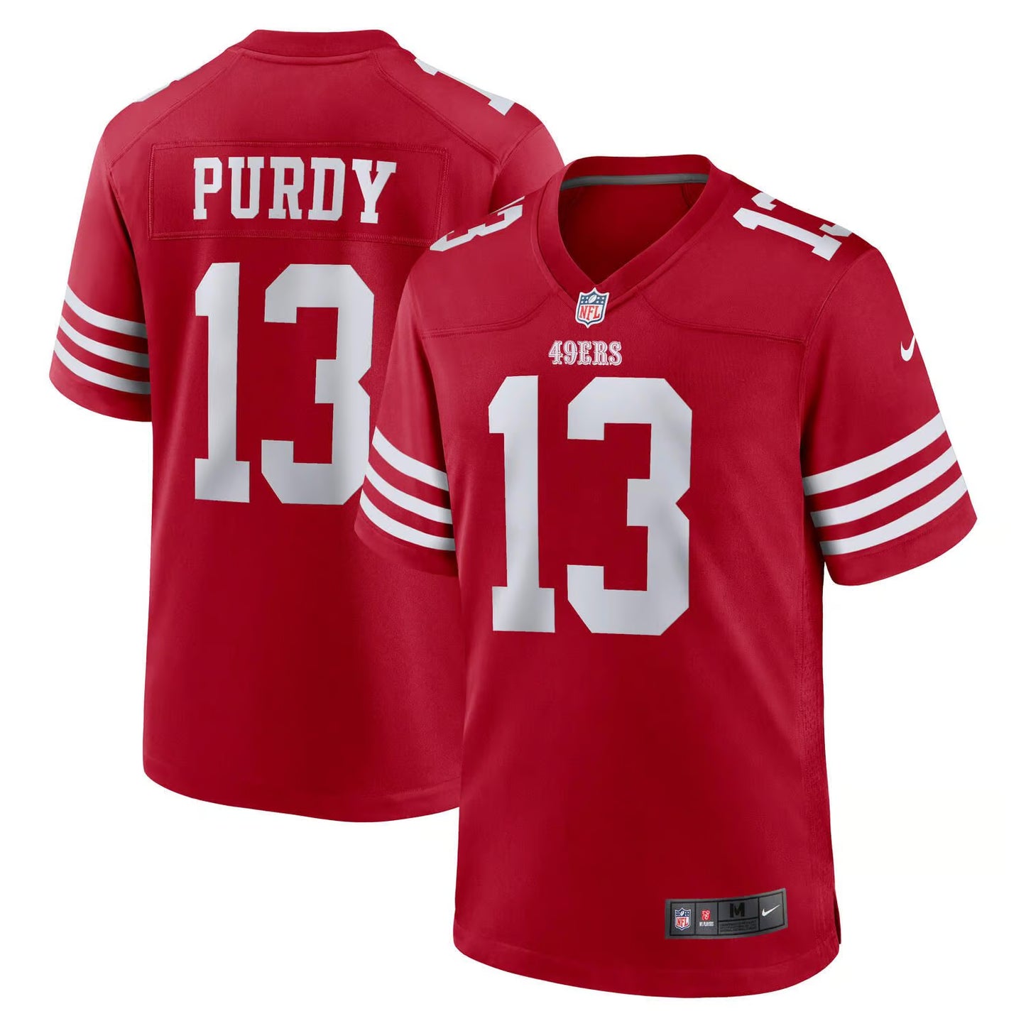 Football San Francisco 49ers Brock Purdy 13 Jersey