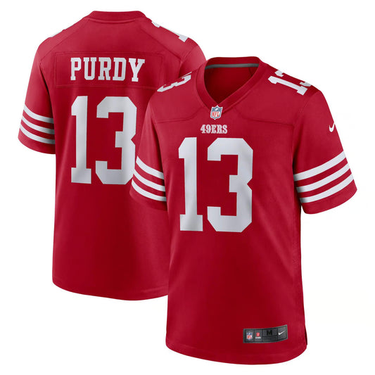 Football San Francisco 49ers Brock Purdy 13 Jersey