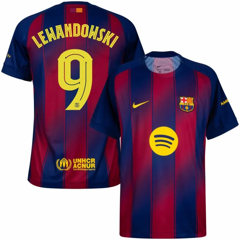 Soccer Barcelona Robert Lewandowski 9 Jersey