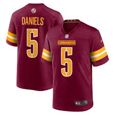 Football Washington Commanders Jayden Daniels 5 Jersey