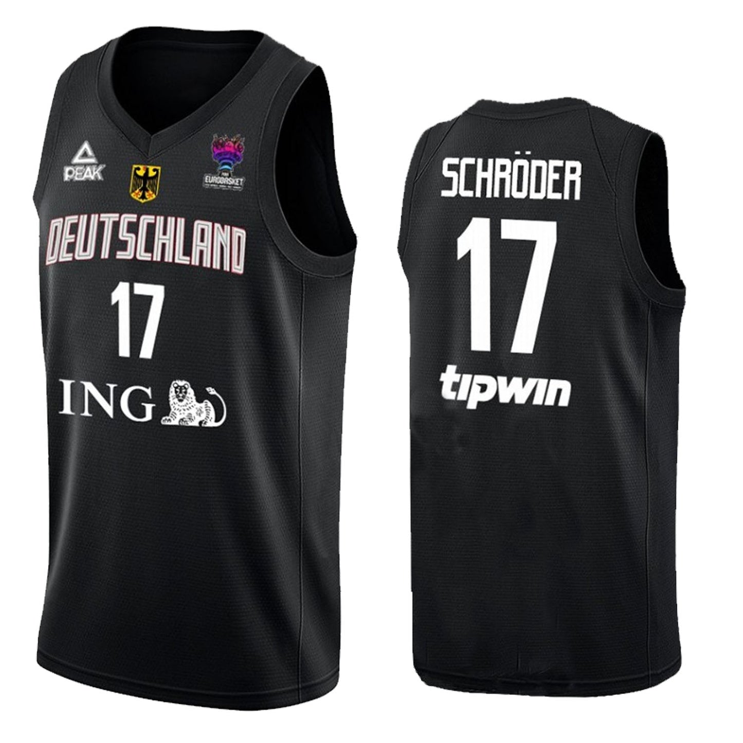 Dennis Schroder Germany FIBA World Cup 17 Jersey