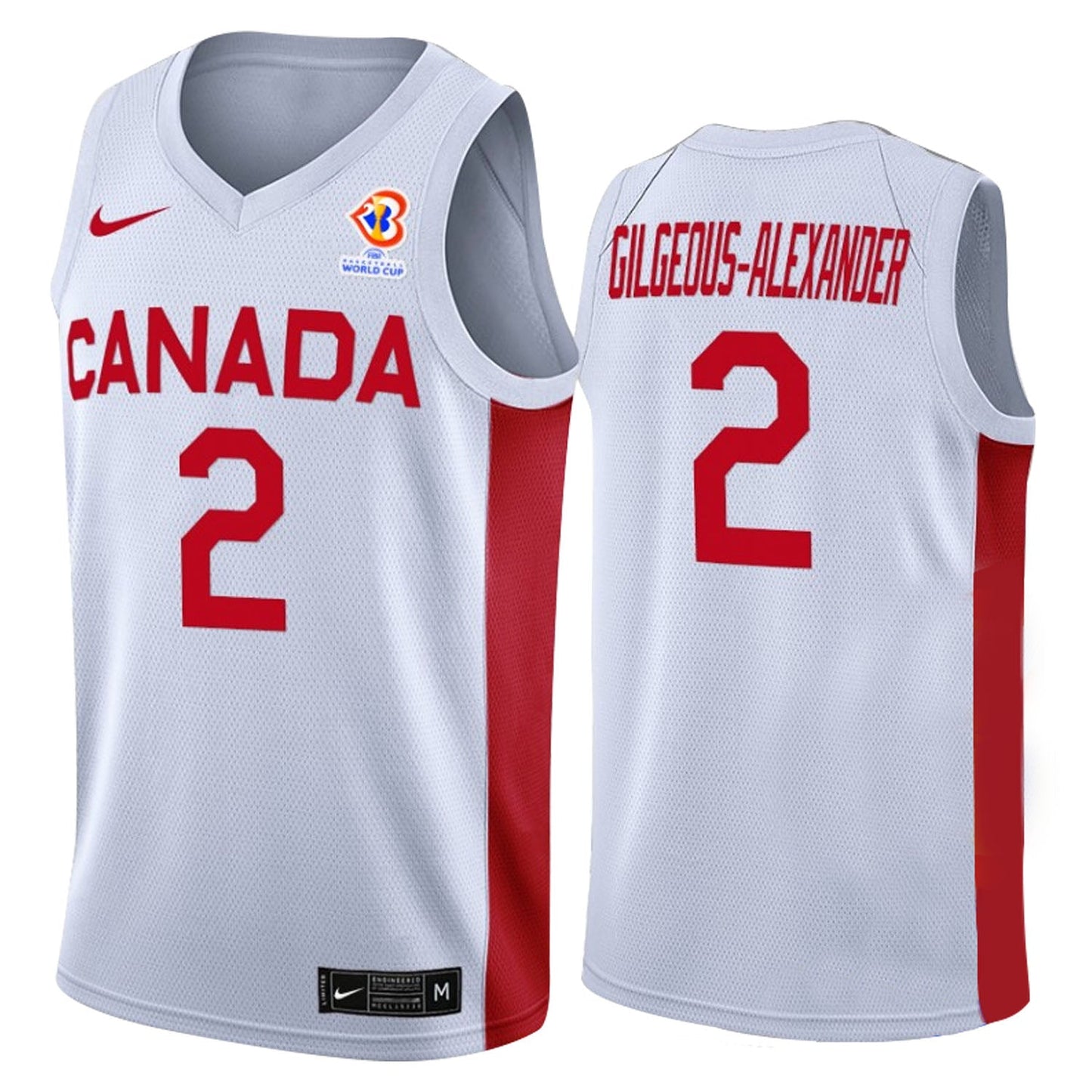 FIBA Gilgeous-Alexander Canada 2 Jersey