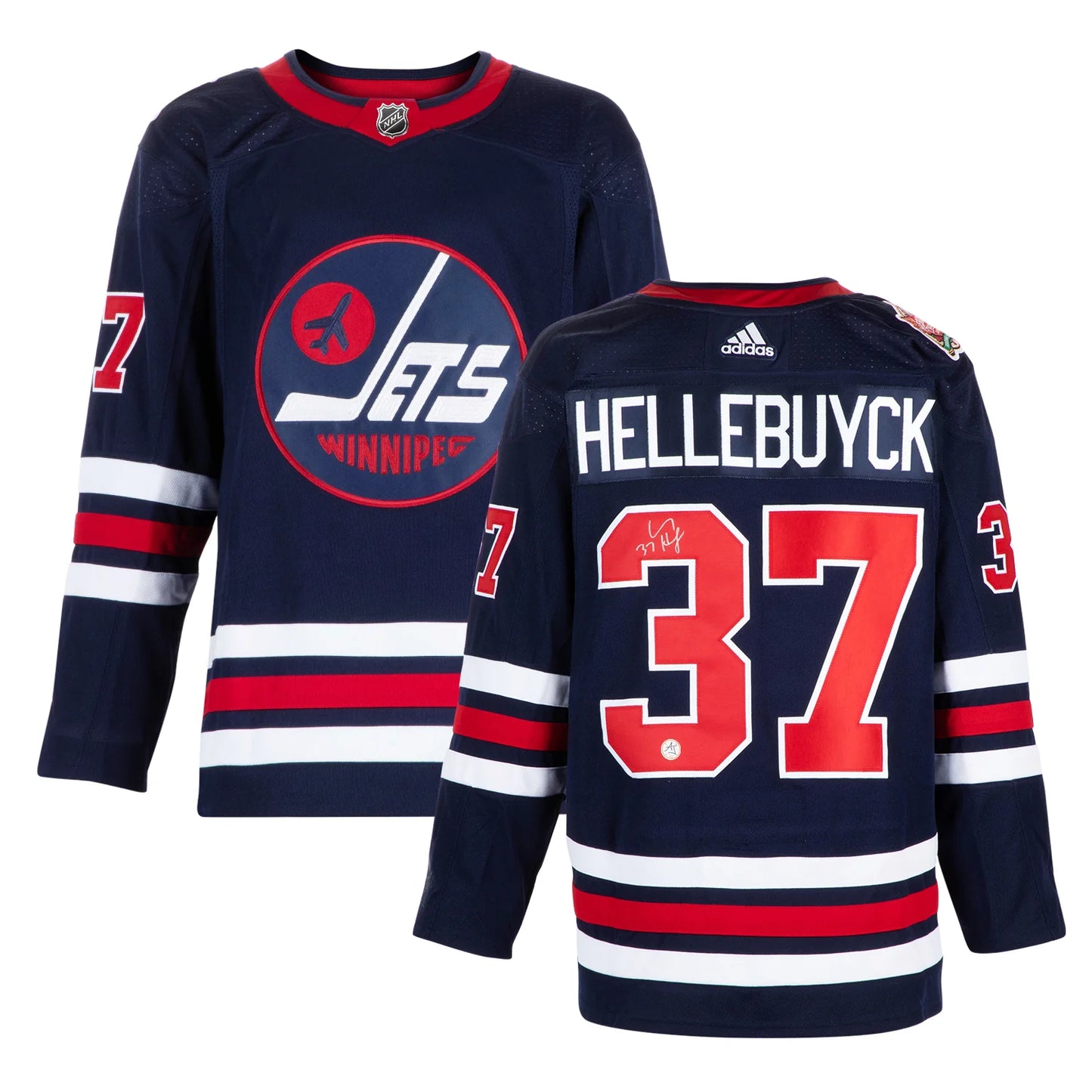 Hockey Winnipeg Jets Connor Hellebuyck 37 Jersey