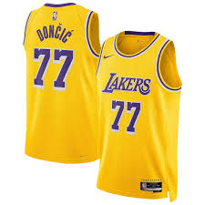 Basketball Los Angeles Lakers Luka Dončić 77 Jersey